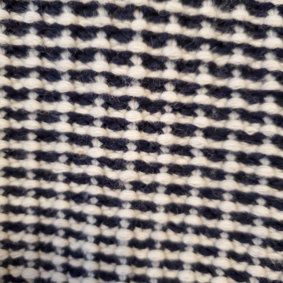 Navy Wool Crewneck Sweater - Picture 5 of 5